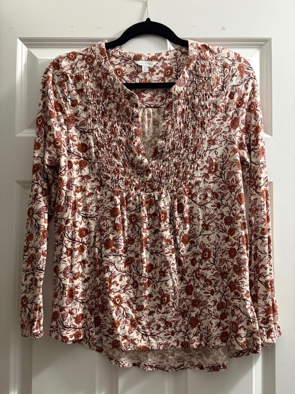 Lucky Brand Casual Floral Top